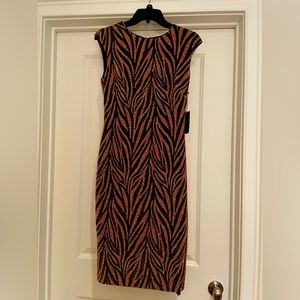 🔥Vince Camuto Metallic Midi Dress